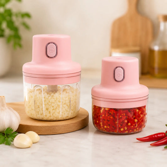 Mini USB Rechargeable Electric Food Chopper – Fast & Portable Kitchen Helper